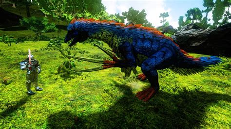 When you get too close, we become aggressive. . Ark therizino taming